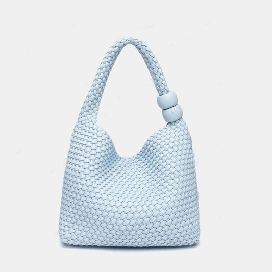 Woven Tote Bag Woven Shoulder Bag Large Capacity Underarm Hobo Handbag