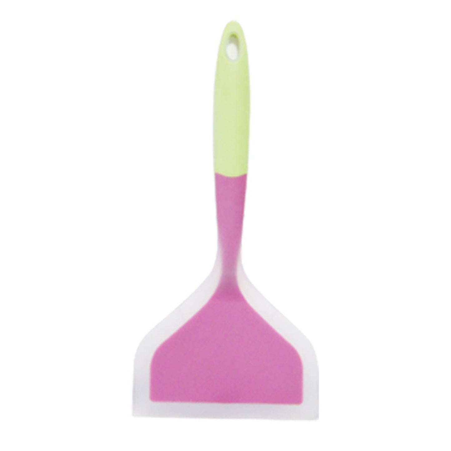 2-Piece Silicone Bench Scraper Set with Flexible Edge and Hanging Handles
