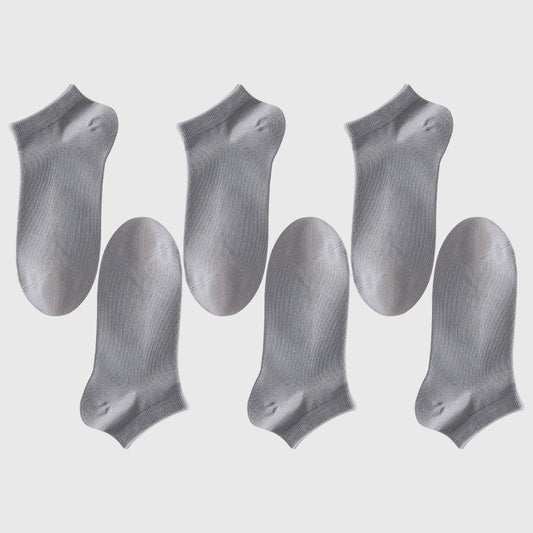 Men's Ankle - Length 6pk Comfort Casual Cotton Socks