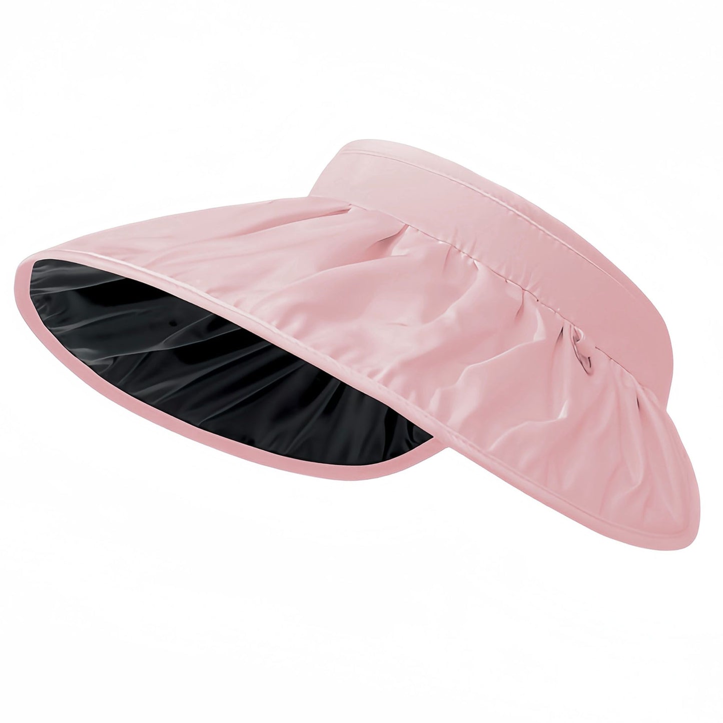 Foldable Visors Sun Hat Wide Brim Roll-up Headband