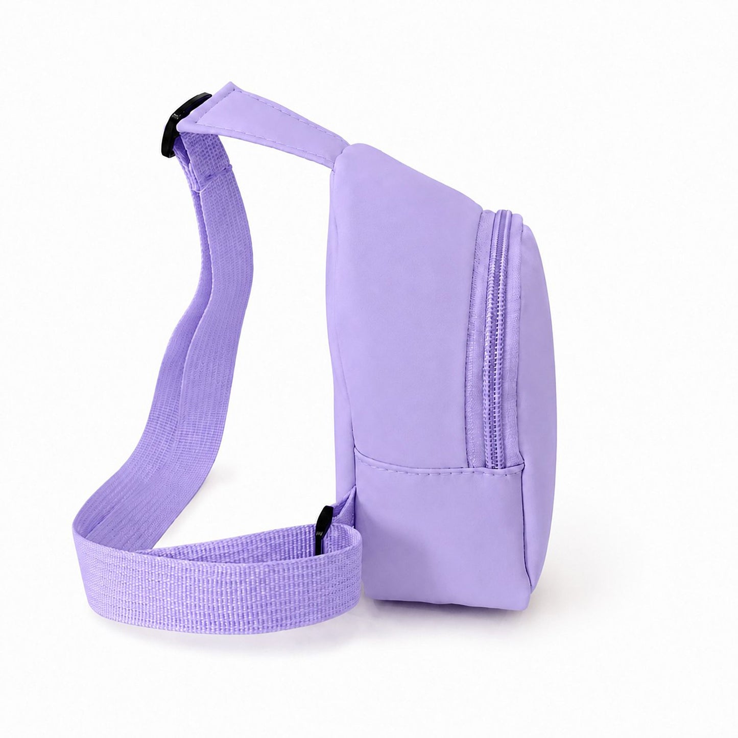 Adjustable Sling Bag with Front Zip Pocket for Travel