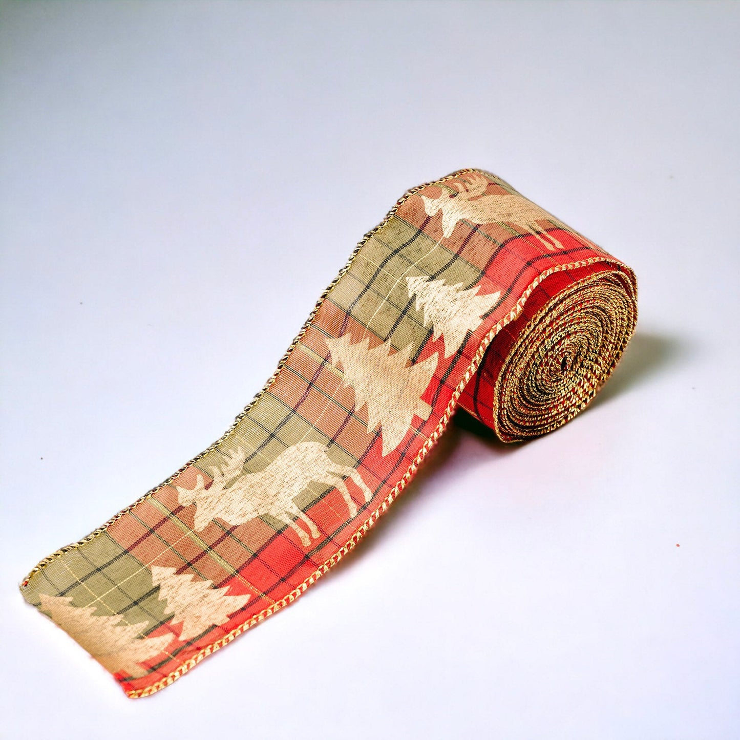 Festive Christmas Design Ribbon Strip