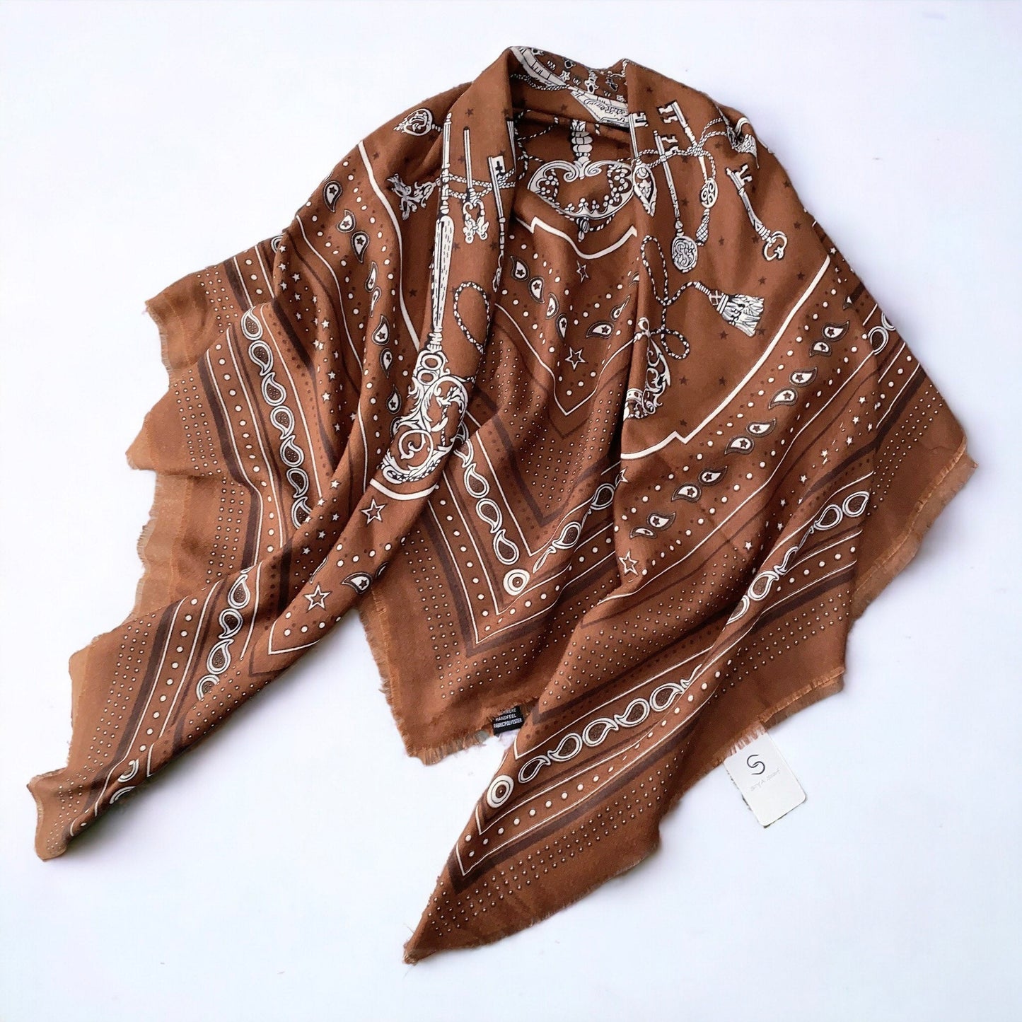Large Versatile Silk Thin Scarf