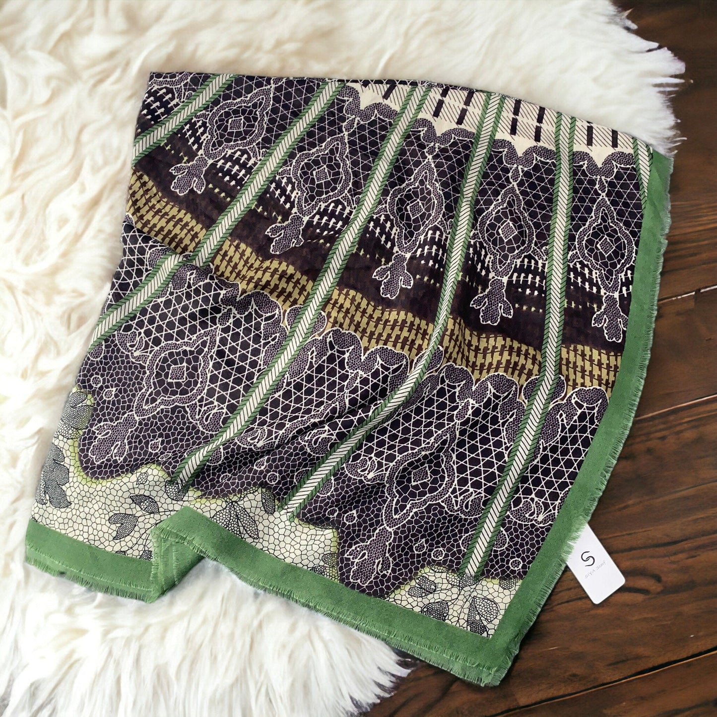 Fashionable and Versatile Large Square Scarf