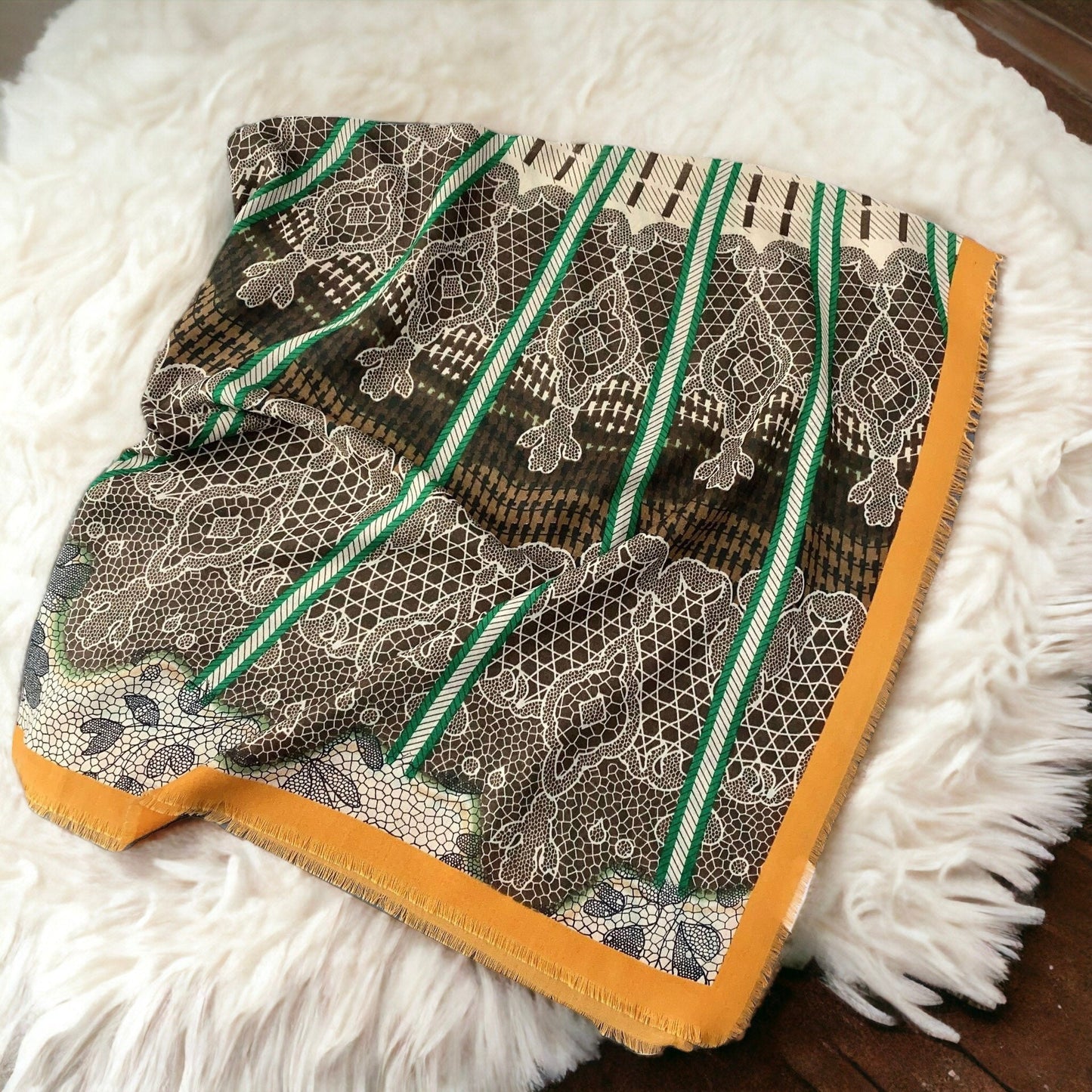 Fashionable and Versatile Large Square Scarf