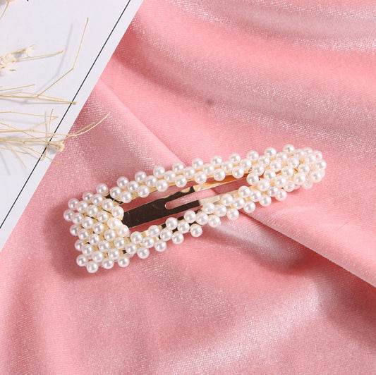 Pearl Embellished Hair Clips