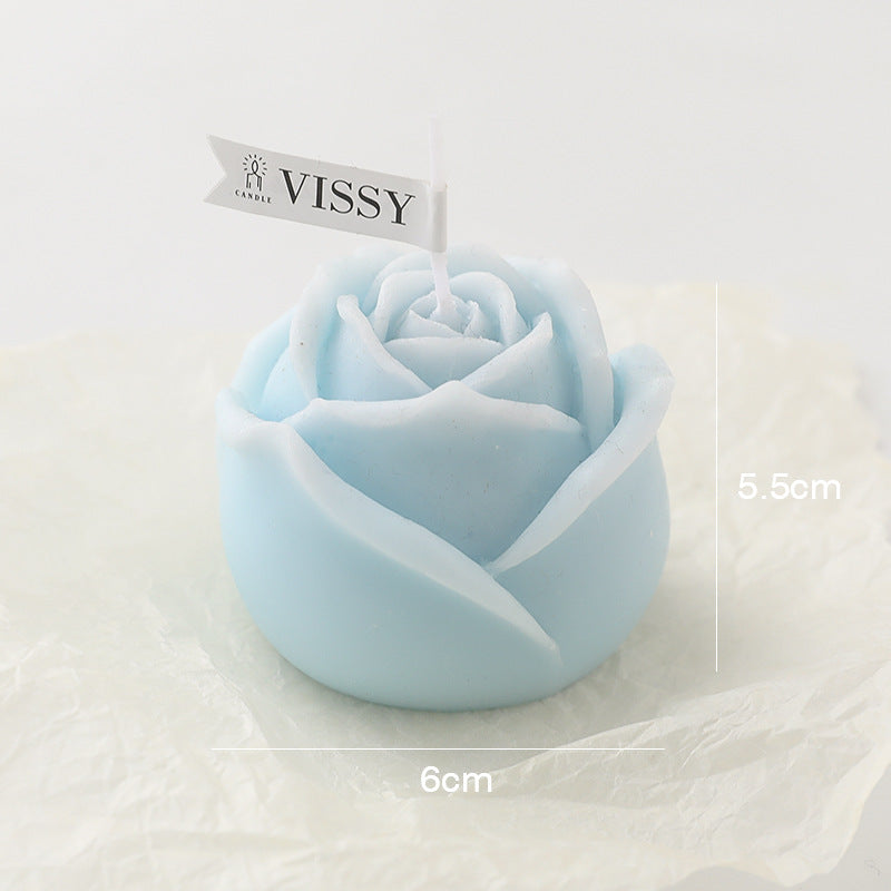 Rose Bud Decorative Candle