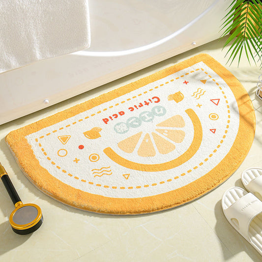 Floral Patterned Bath Mats