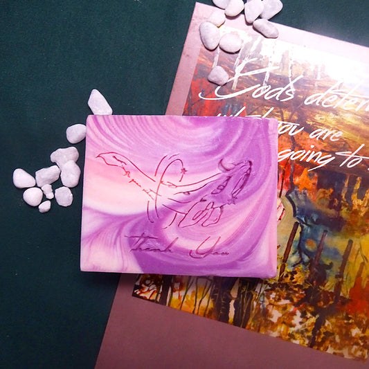 Ombre Thank You Cold Process Handmade Soap