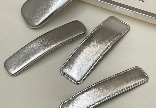 Metallic Silver Hair Accessories