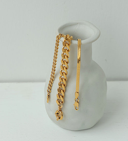 Gold Chain Anklet Variety