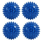 4-PC Spiky Massage Ball for Muscle Relief and Trigger Point Therapy