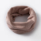 Soft Knit Infinity Scarf with Textured Loop Design for Cozy Layering and Comfortable Everyday Cold-Weather Wear 9x14in