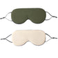 Dual-Sided Cooling and Warm Sleep Eye Mask with Adjustable Strap and Light Blocking Design