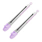 Stainless Steel Kitchen Tongs with Silicone Tips Non Slip Serving Utensil Set 2 Piece