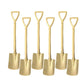 Stainless Steel Garden Shovel Hand Tool with Ergonomic Handle 6 Piece Set