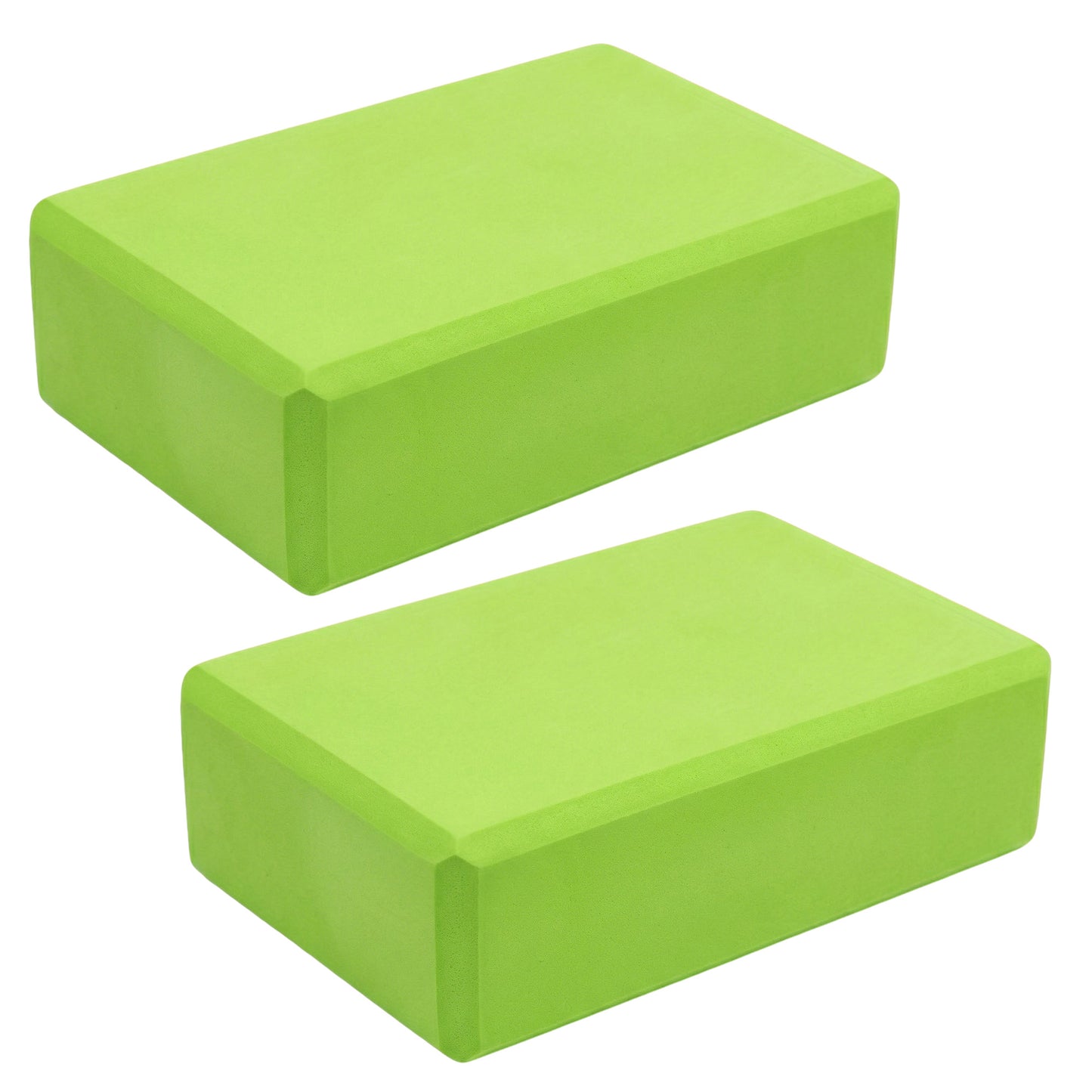 2-PC Yoga Block for Stability Balance and Flexibility Support