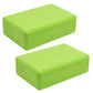 2-PC Yoga Block for Stability Balance and Flexibility Support