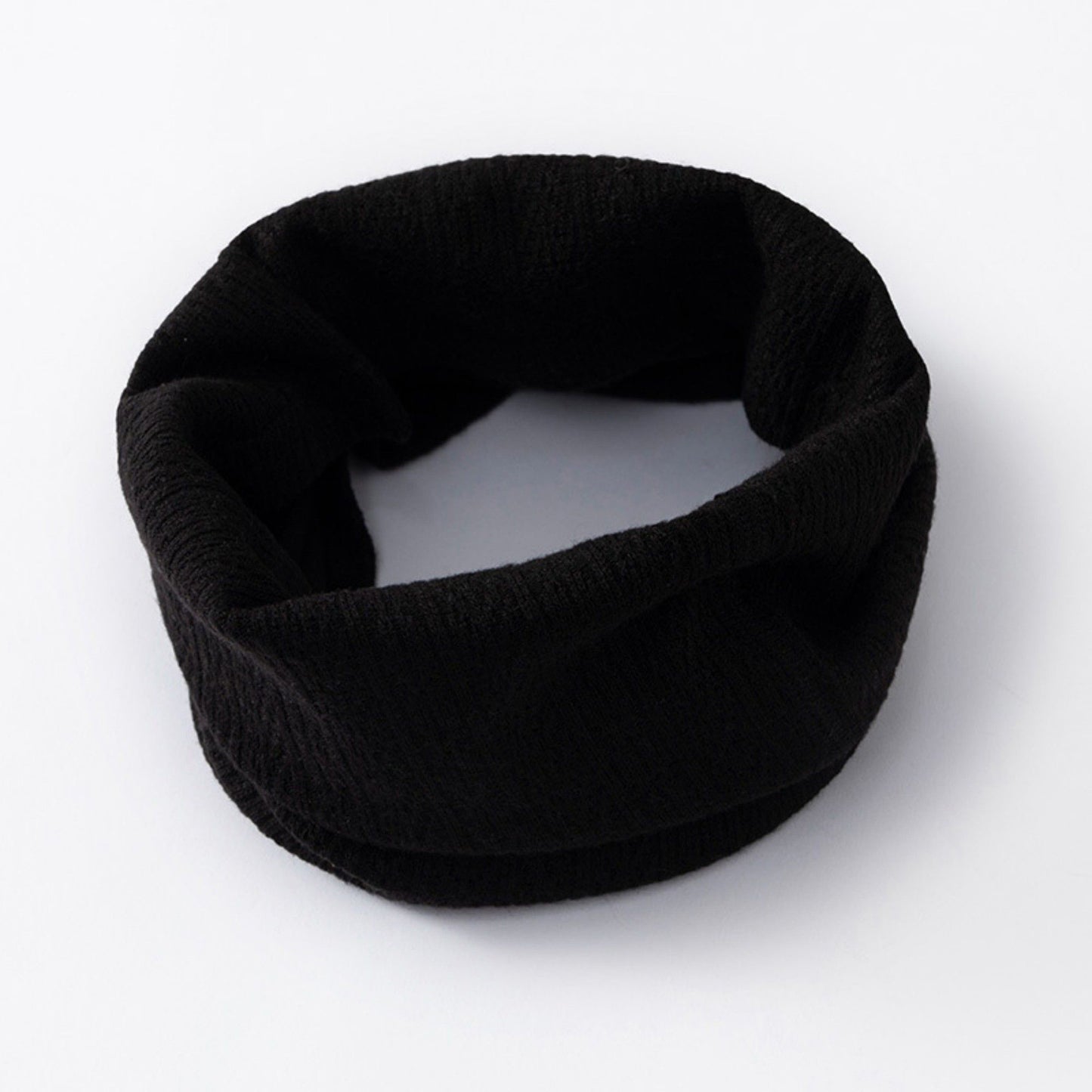 Soft Knit Infinity Scarf with Textured Loop Design for Cozy Layering and Comfortable Everyday Cold-Weather Wear 9x14in