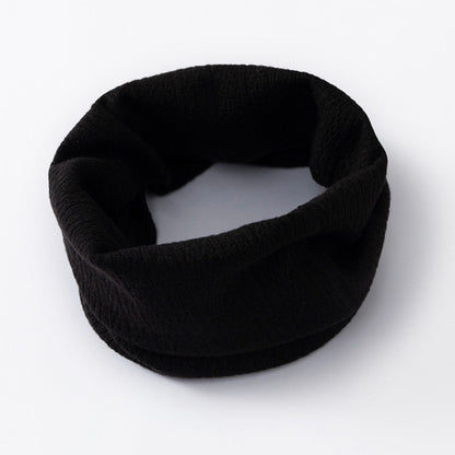 Soft Knit Infinity Scarf with Textured Loop Design for Cozy Layering and Comfortable Everyday Cold-Weather Wear 9x14in