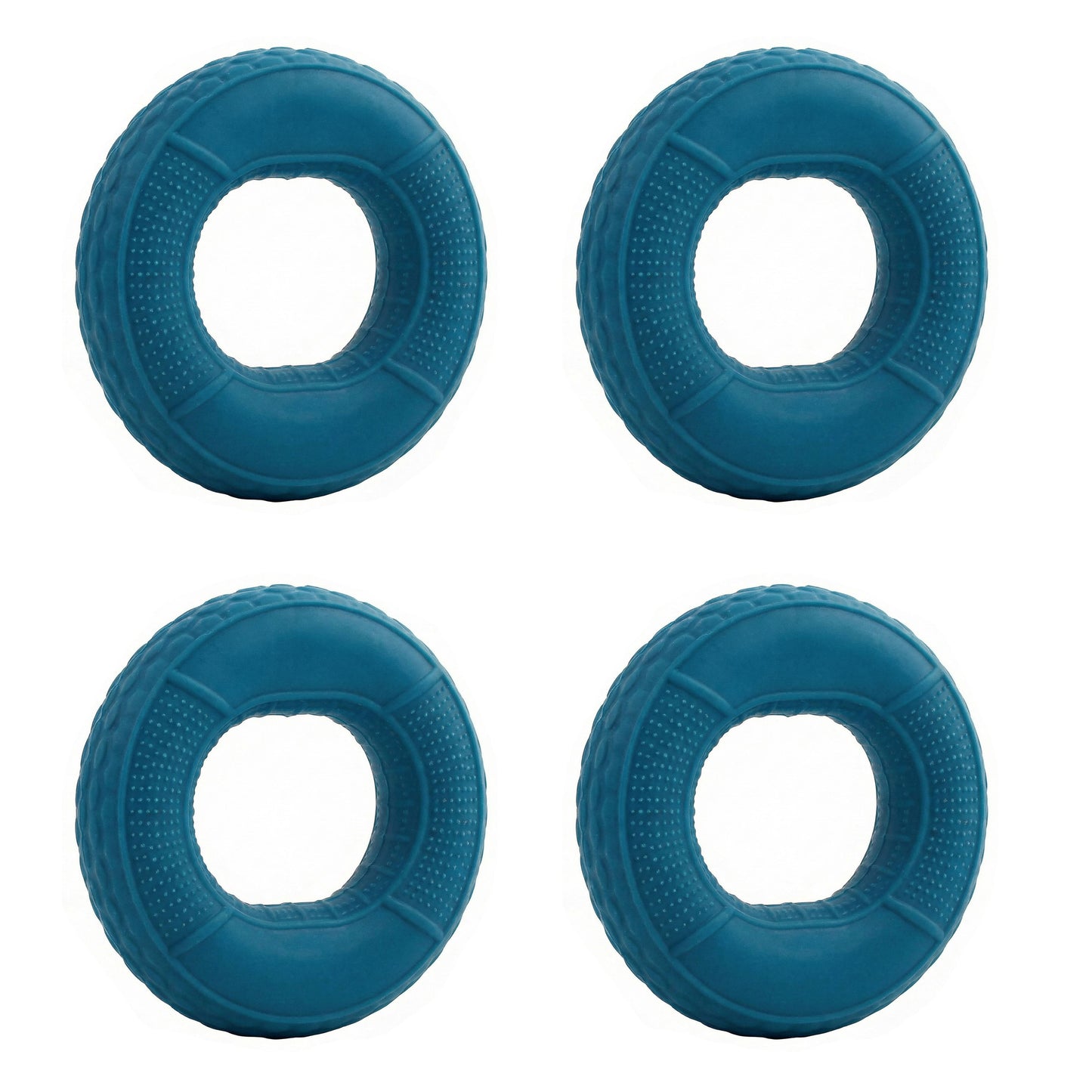 4-PC Hand Grip Strengthener Ring Set with Multiple Resistance Levels