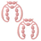 2-PC Handheld Muscle Roller Massager for Deep Tissue Relief