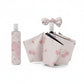 Petite Floral Print Compact Folding Umbrella with Automatic Open and Wind Resistant Frame