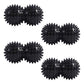 4-PC Textured Peanut Massage Ball for Deep Tissue Spine and Muscle Relief