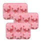 3-Piece Snowflake Silicone Baking Mold Set Winter Shape Cake Chocolate Candy Soap Mold