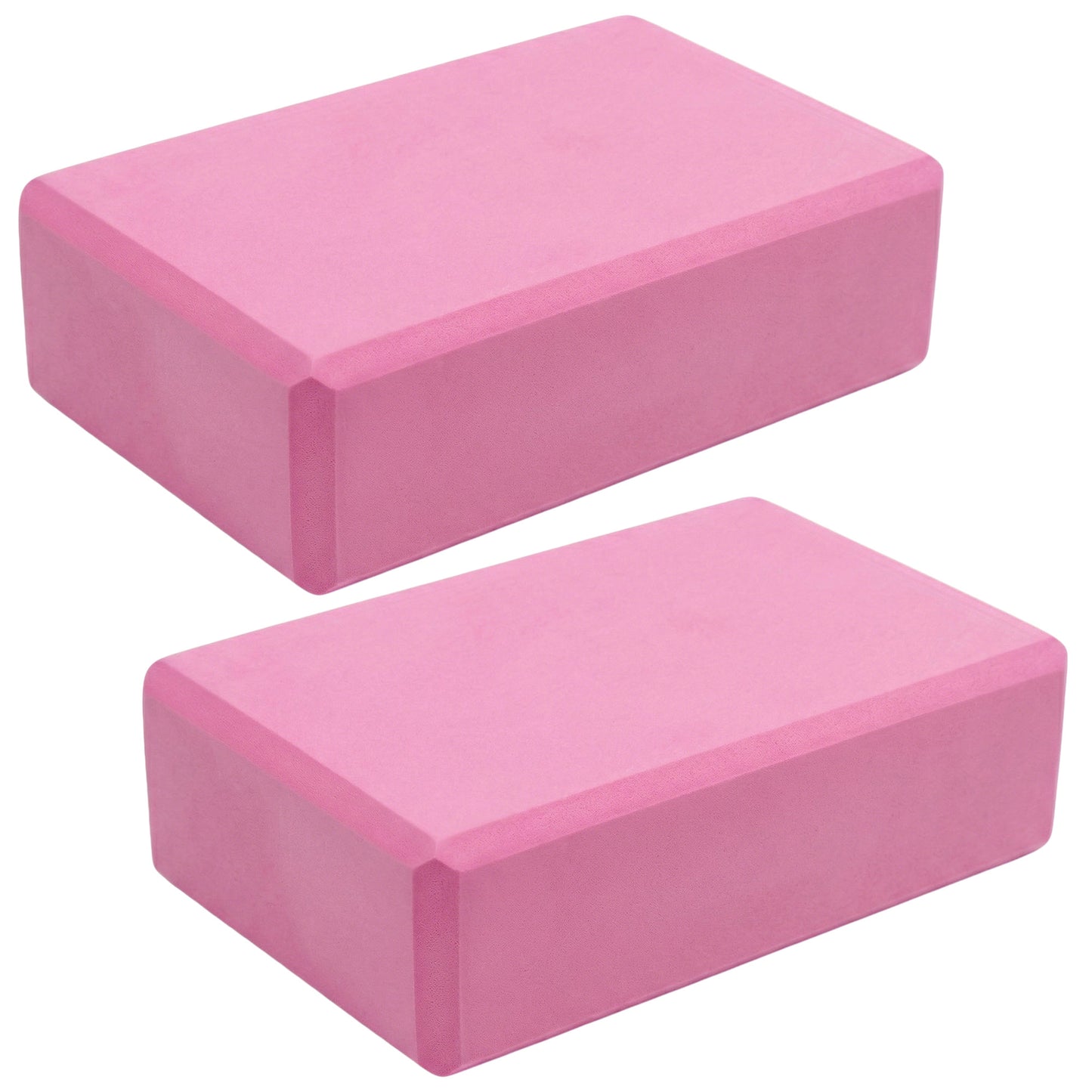 2-PC Yoga Block for Stability Balance and Flexibility Support