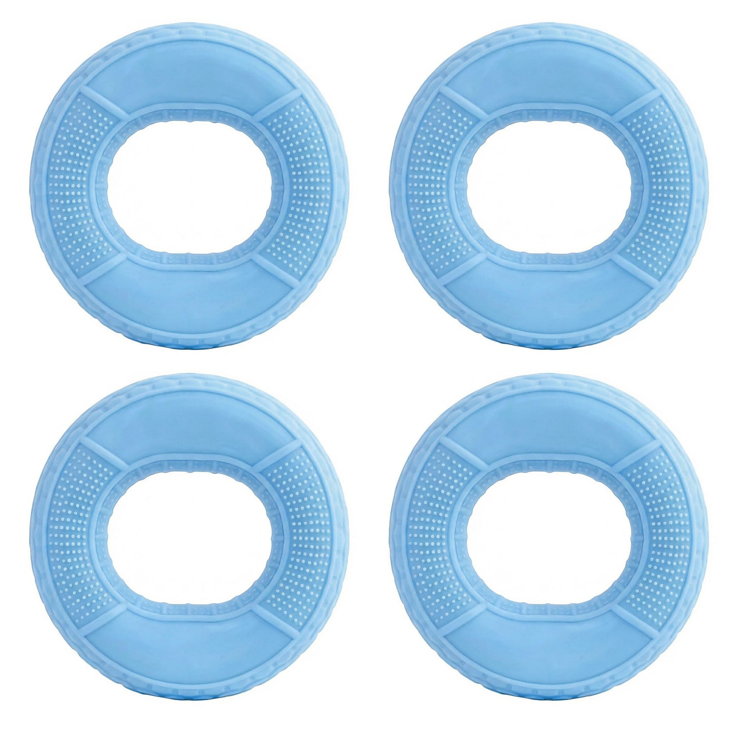 4-PC Hand Grip Strengthener Ring Set with Multiple Resistance Levels