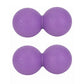 2-PC Peanut Massage Ball for Deep Tissue Back and Foot Muscle Relief