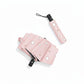 Cloud and Star Print Compact Folding Umbrella with Matching Sleeve and Automatic Open