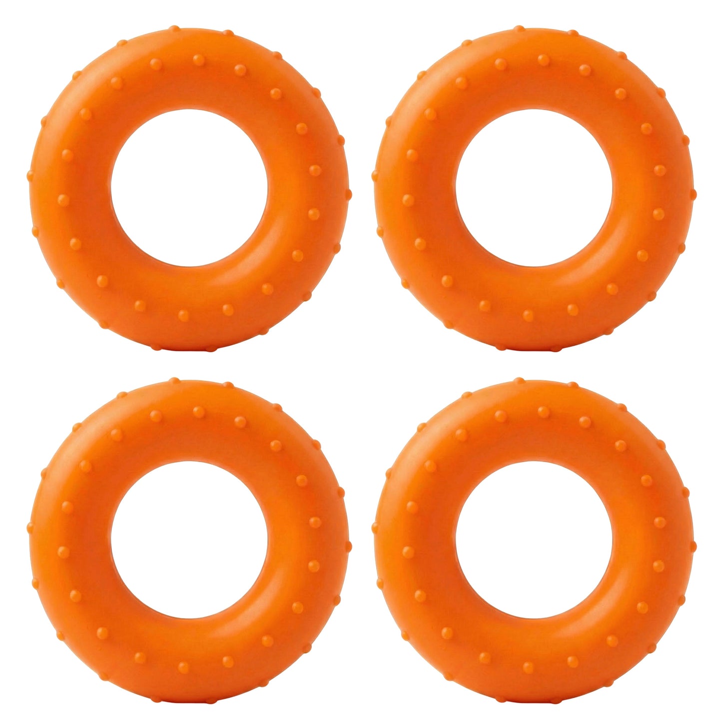 4-PC Hand Grip Strengthener Ring for Forearm and Finger Training