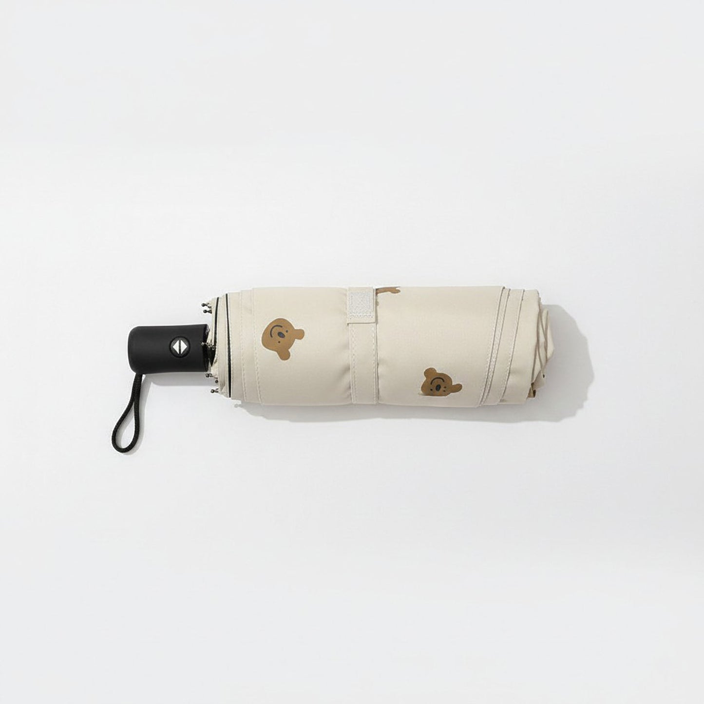 Teddy Bear Print Umbrella with Allover Mini Bear Pattern