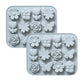 2-Piece Silicone Flower and Butterfly Baking Mold Set Nonstick Flexible Candy Chocolate Mold