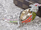 Colorful Tropical Parrot Bird Brooch Pin