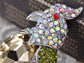 Colorful Tropical Parrot Bird Brooch Pin