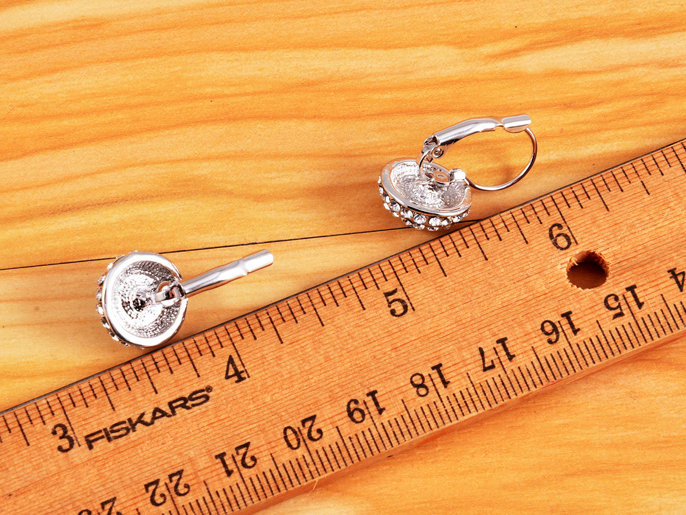 Swarovski Crystal Sapphire Blue Element Stud Earrings