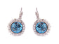 Swarovski Crystal Sapphire Blue Element Stud Earrings