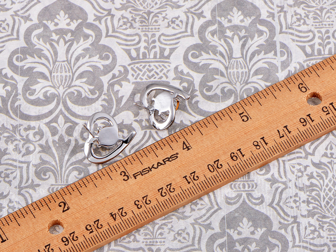 Swarovski Crystal Rose Pink Cherry Blossom Flower Stud Earrings