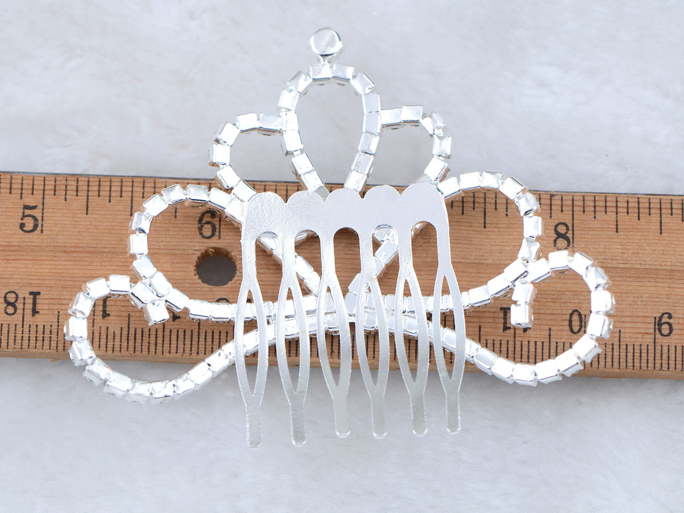 Bridal Princess Tiara Hair Comb