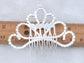 Bridal Princess Tiara Hair Comb