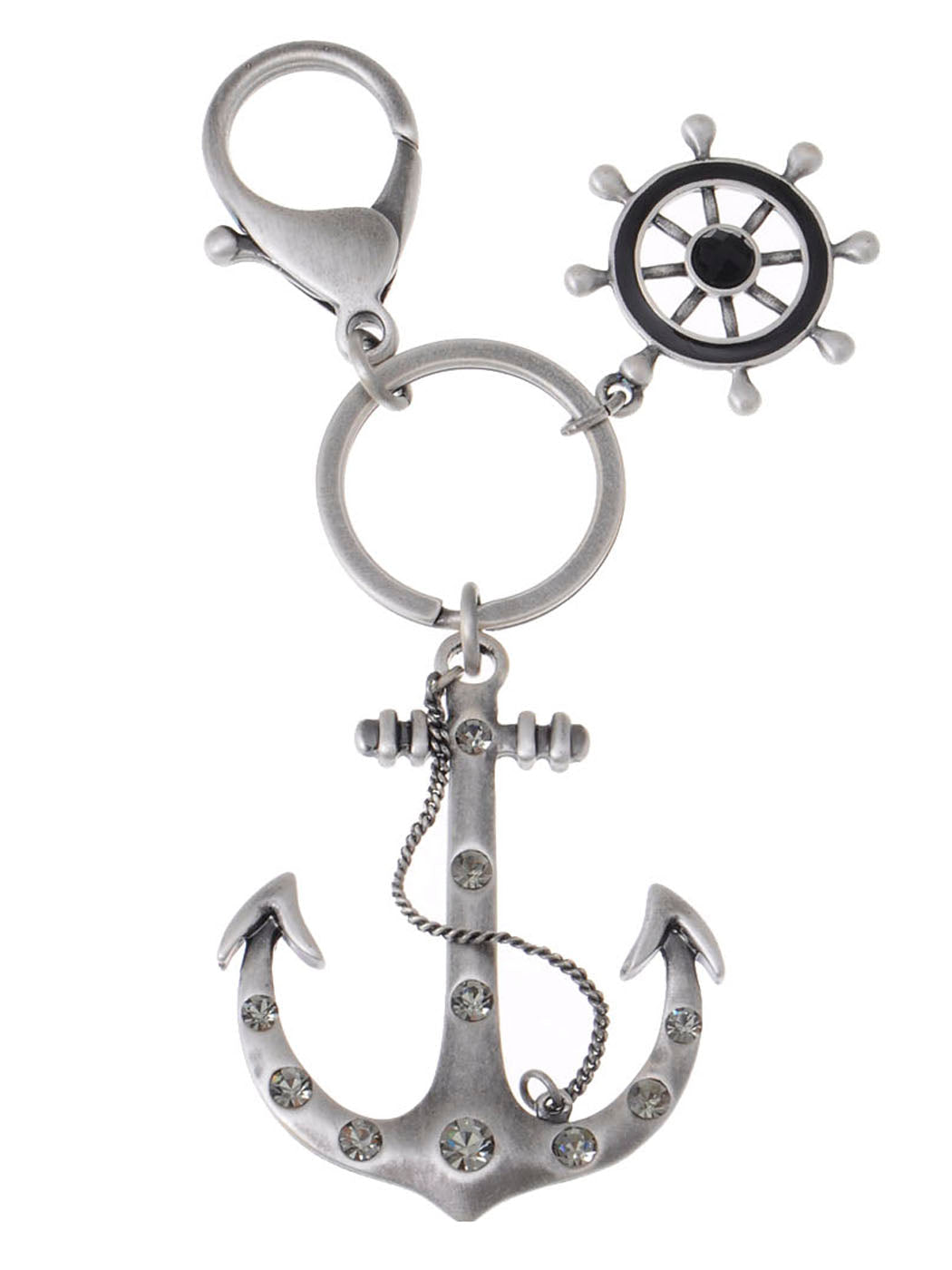 Antique Nautical Sailor Sea Anchor Keychain