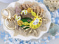 Swarovski Crystal Golden Tone Crab Shaped Pendant Keychain