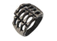 Gun Creepy Skeleton Hand Grasping Your Finger Statement Ring