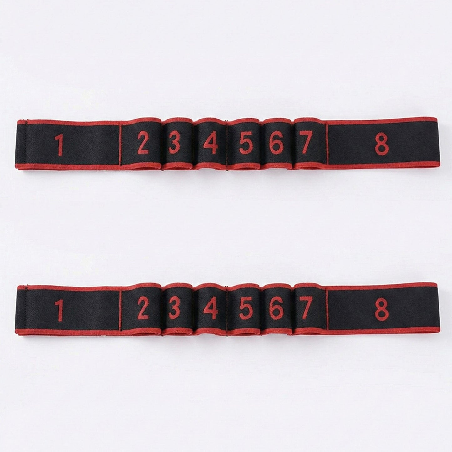 2-PC Fabric Resistance Bands Set 8 Levels Booty Exercise Loop Bands