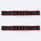 2-PC Fabric Resistance Bands Set 8 Levels Booty Exercise Loop Bands