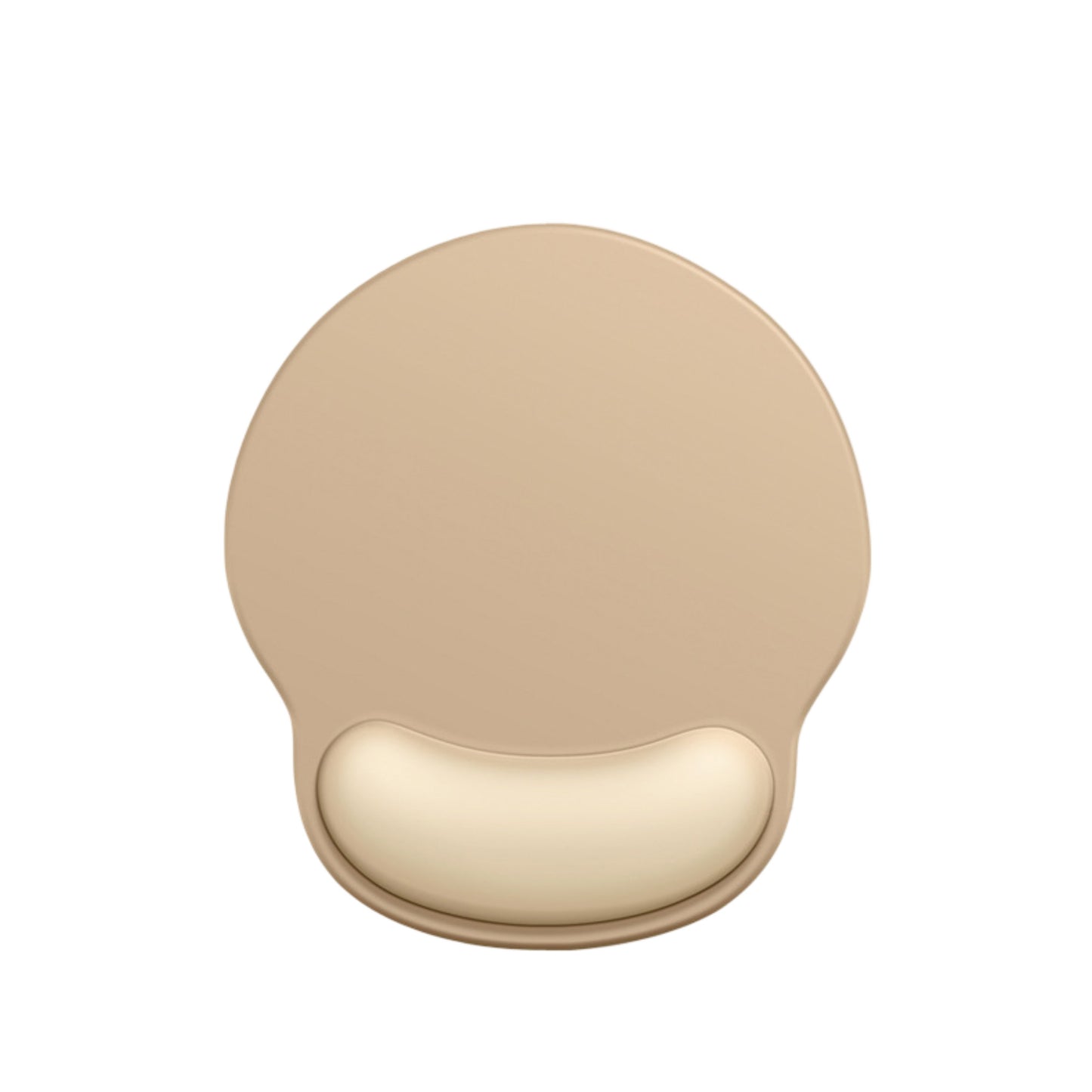 Solid Minimalism Wrist Support Mouse Pad
