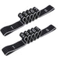 2-PC Fabric Resistance Bands Set 8 Levels Booty Exercise Loop Bands